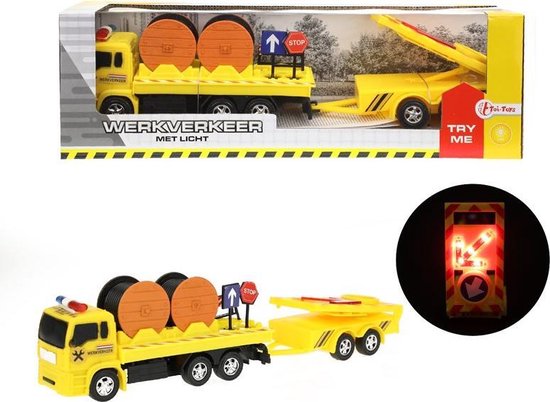 Toi-toys Vrachtwagen Verkeershulp 30 Cm