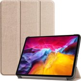 iMoshion Tablet Hoes Geschikt voor iPad Pro 11 (2018) / iPad Pro 11 (2020) / iPad Pro 11 (2021) / iPad Pro 11 (2022) - iMoshion Trifold Bookcase - Goud