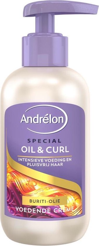 Andrélon Special Oil & Curl Haarcrème - 6 x 200 ml - Voordeelverpakking