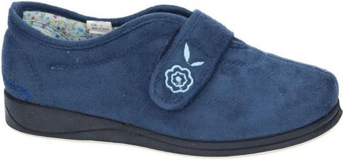 Padders -Dames - blauw - pantoffel gesloten - maat 42