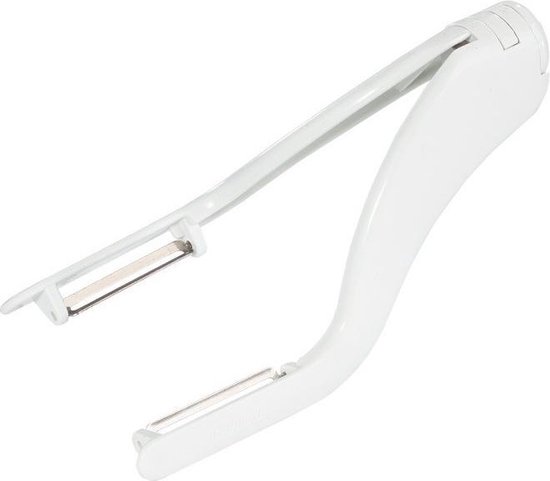 Westmark Peel-Star KS Double éplucheur / éplucheur d'asperges - Couteaux en acier inoxydable - Plastique