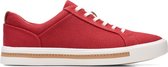 Clarks - Dames schoenen - Un Maui Lace - D - red textile - maat 6