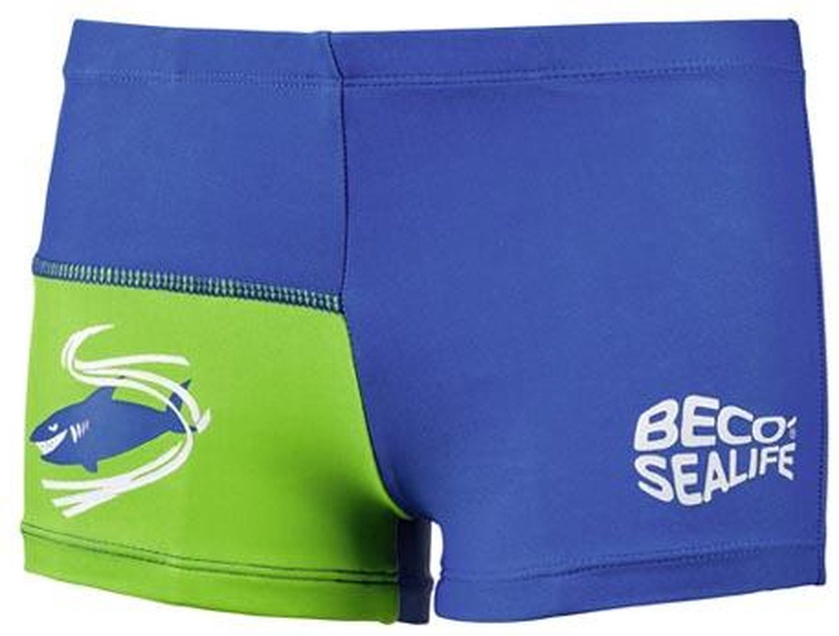 BECO-SEALIFE® Zwemboxer - Spf 50+ - Polyamide - Blauw/groen - Maat 86