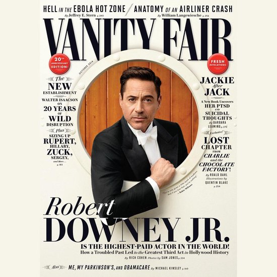 Vanity Fair: October 2014 Issue - cover