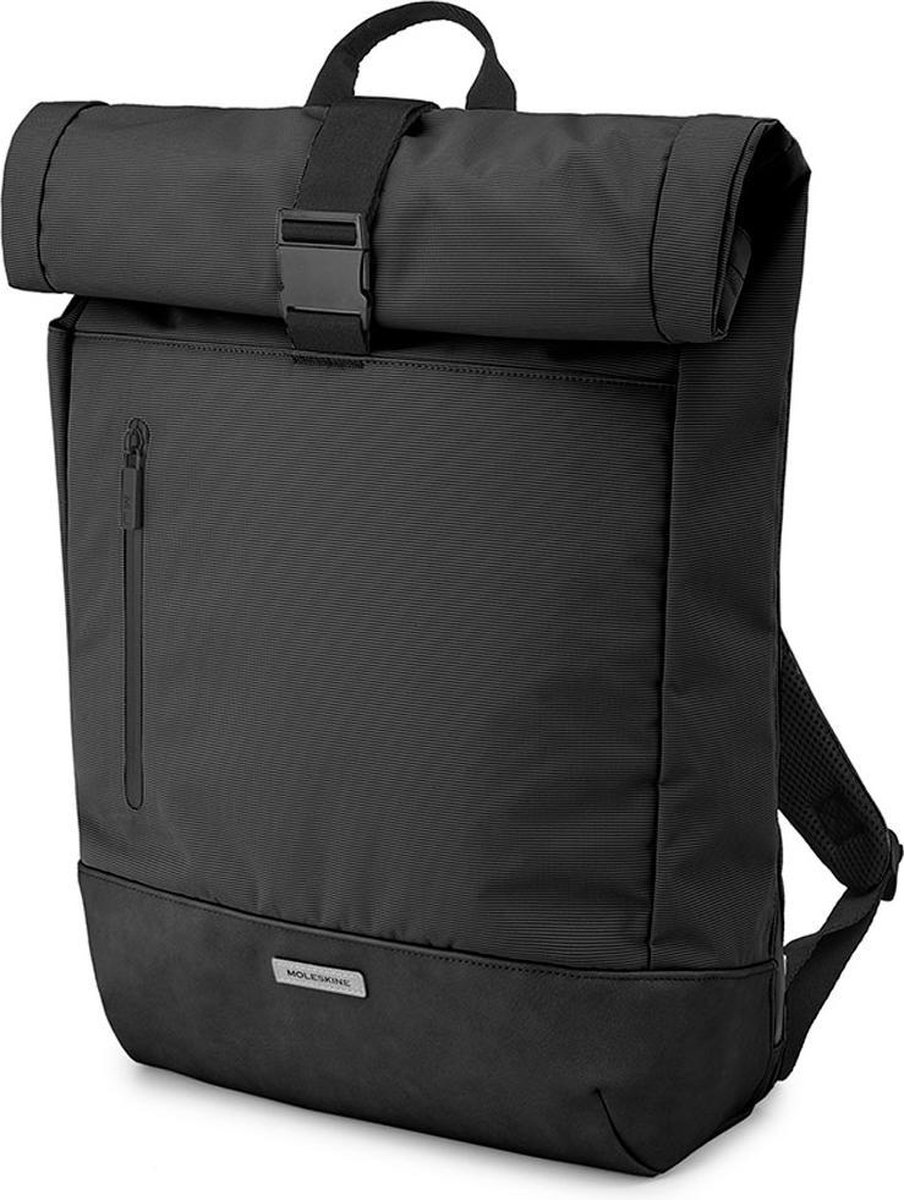 Moleskine Metro Rolltop Backpack 15 Black