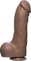 The D - Master D - 12 Inch w Balls Firmskyn - Caramel - Realistic Dildos -