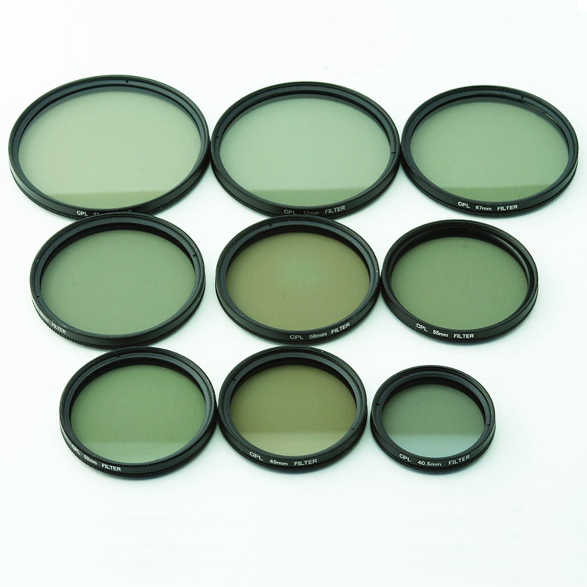 49mm CPL Polarisatie filter camera lens Canon Nikon Sony