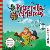 Omslag Petronella Apfelmus, Teil 10: Die verflogene Einladung, Der große Fund, Die Zauberäpfel (Ungekürzt)