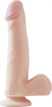 7.5" Dong with Suction Cup - Flesh - Realistic Dildos -