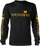 WuTang Clan Longsleeve shirt -S- Logo Zwart
