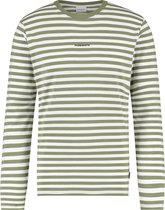 Purewhite -  Heren Slim Fit   T-shirt  - Groen - Maat XXL