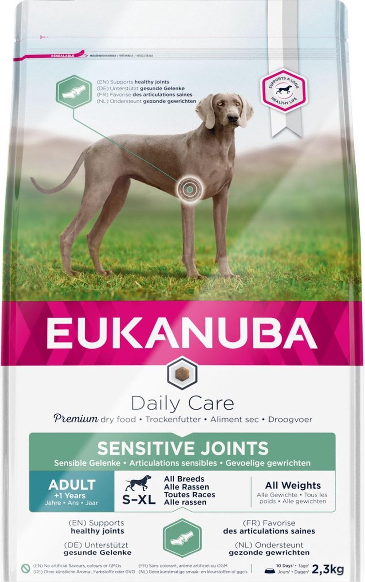 Eukanuba hondenvoer Daily care sensitive joints 2,3KG