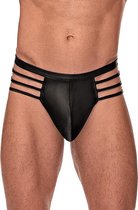 Cage Thong - Black - S/M