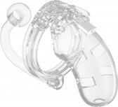 Model 10 - Chasity - 3.5 - Cage with Plug - Transparent