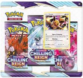 Pokemon Chilling Reign 3 Booster Blister (1 willekeurige)