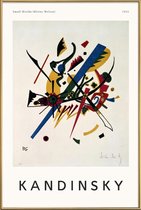 JUNIQE - Poster met kunststof lijst Kandinsky - Small Worlds -20x30