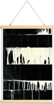 JUNIQE - Posterhanger Wabi Sabi 16-03 -40x60 /Wit & Zwart