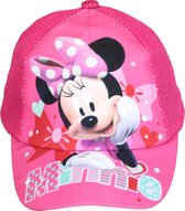 Disney Minnie Mouse Kids Cap Pet Donkerroze - Officiële Merchandise