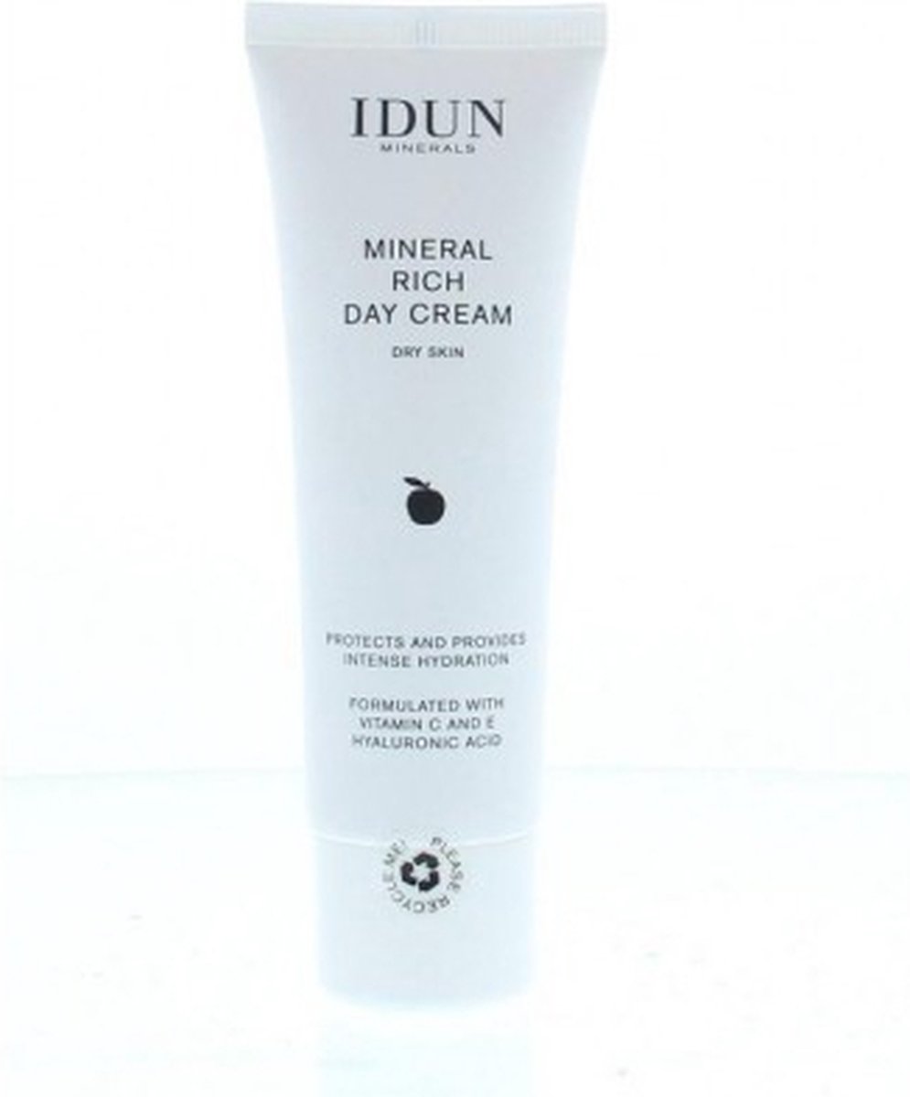 Idun Minerals Mineral rich day cream dry skin 50 Milliliter