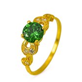 Dames ring Divyanshi groen