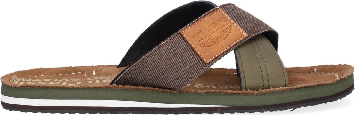 PME Haig Slippers - Heren - Cognac - Maat 45