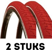 Fietsband - Buitenband - Set van 2 - No Puncture Reflex 28x1 1/2(40-635) rood