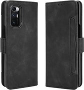 Voor Geschikt voor Xiaomi Mi Mix Vouw Huid Voel Kalf Patroon Horizontale Flip Lederen Case met Houder & Kaartsleuven & Fotolijst (Zwart)