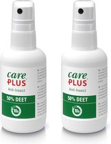 Care Plus Anti-Insect Deet 50% spray - 60 ml - 2 stuks