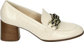 Hogl 106210 - Volwassenen InstappersPopulaire damesschoenen - Kleur: Wit/beige - Maat: 39