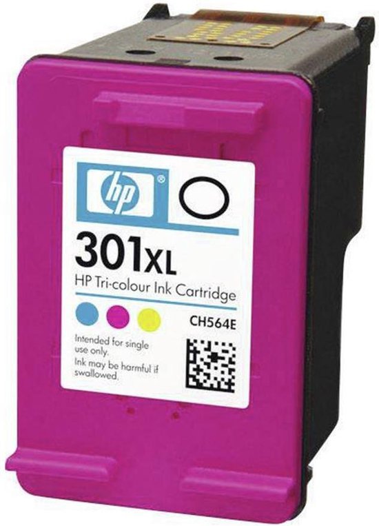 zondaar infrastructuur maaien HP 301XL - Inktcartridge / Hoge Capaciteit / Kleur | bol.com