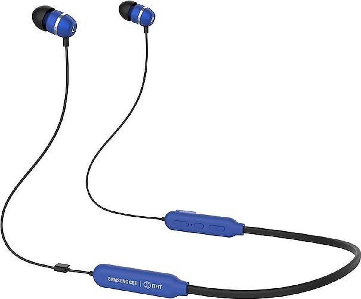 Samsung ITFIT A08C Bluetooth draadloze in-ear oordopjes - Blauw