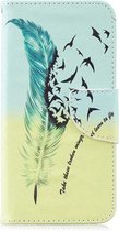 Samsung Galaxy A51 Bookcase hoesje met print - Veer
