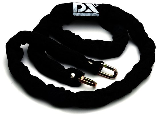 DX chaîne de sécurité 8mm 90cm couvercle Zwart