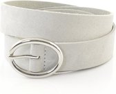 Riemen & Co Damesriem 2078 - Lichtgrijs - 105 cm