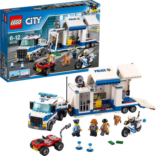 LEGO City Politie Mobiele Commandocentrale - 60139