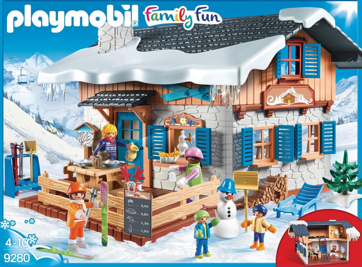PLAYMOBIL Family Fun Skihut - 9280 | bol.com