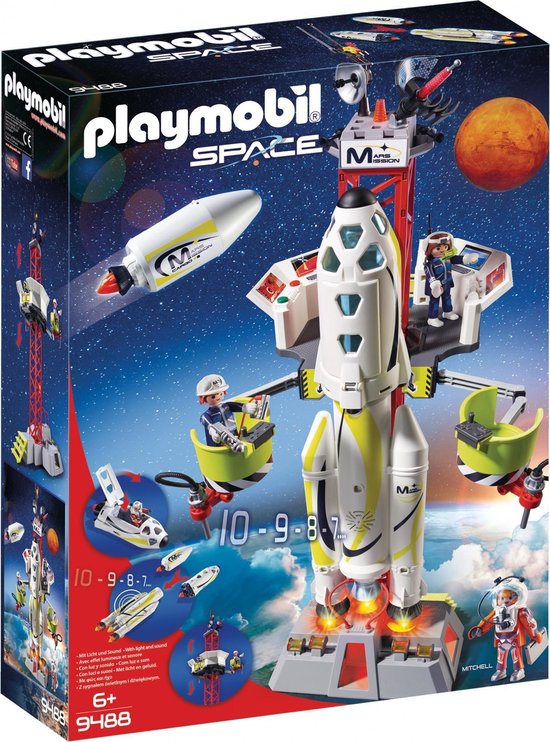 PLAYMOBIL Mars-raket: 9488