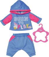 BABY born Jogging Suits 2 assorted Ensemble d'habits de poupée