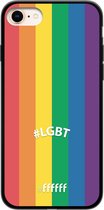 6F hoesje - geschikt voor iPhone 7 -  TPU Case - #LGBT - #LGBT #ffffff
