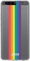 6F hoesje - geschikt voor Huawei P10 Plus -  Transparant TPU Case - #LGBT - Vertical #ffffff