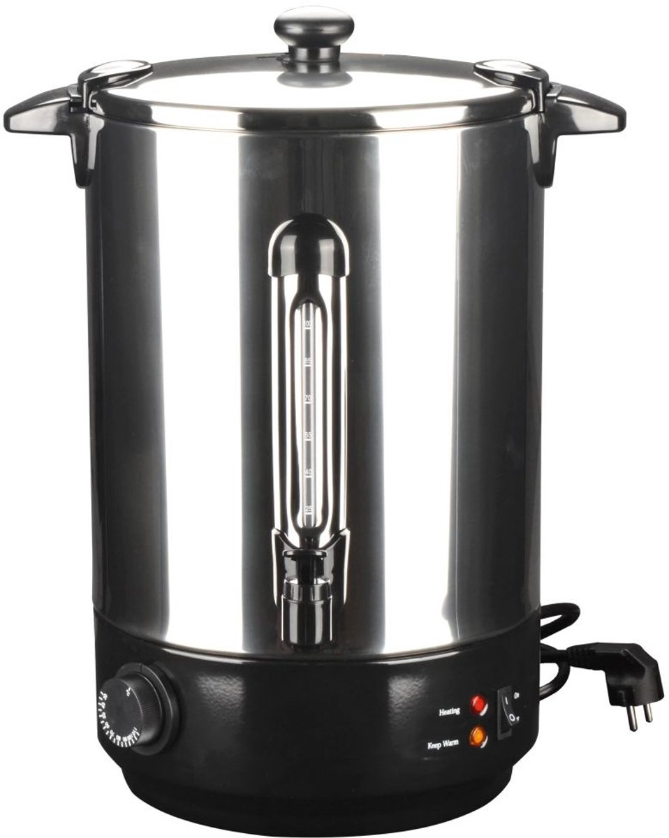 VDXL Glühwein ketel 2500 W 15 L roestvrij staal