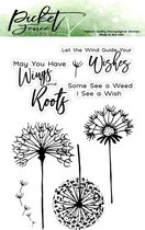 Dandelion Wishes Clear Stamps (F-101)