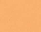 GEMELEERD UNI BEHANG | Modern - pastel oranje - "Architects Paper" A.S. Création Floral Impression