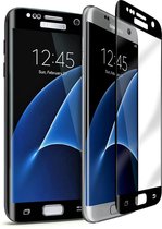 Volledige dekking Screenprotector Glas - Tempered Glass Screen Protector Geschikt voor: Samsung Galaxy S7 Edge - 2x AR202