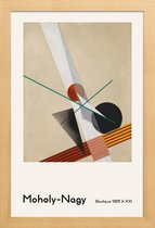 JUNIQE - Poster met houten lijst László Moholy-Nagy - A XXI -13x18