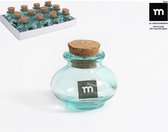 Miniatuur Bootglas 6,5x6cm / pompoenplug