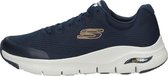 Skechers Arch Fit sneakers blauw - Maat 48