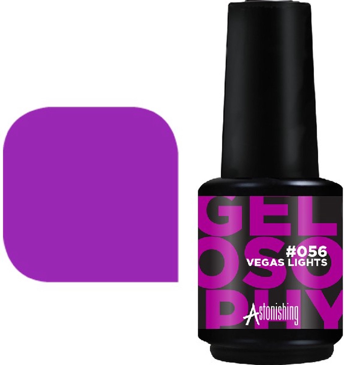 Goedkoopste Astonishing - Gellac - 056 Vegas Lights - 15 ml - Gelosophy - UV/Led Gel - Gellak - Gelnagels - Nagellak - Gel Nails - Gelnagel producten - Gel Nagellak - Gel Nagel - Gelnagels voor Thuis - Nail art
