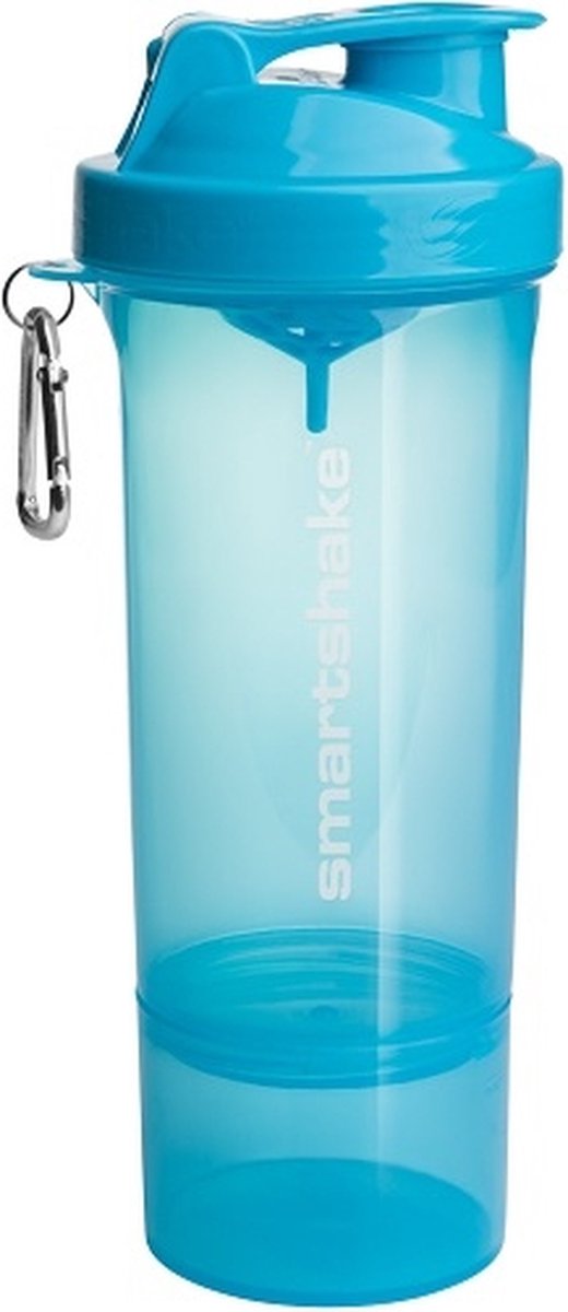 Goedkoopste SmartShake Slim 500ml - 1 stuk - Neon Blue