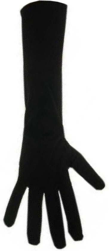 Handschoenen stretch zwart Maat L